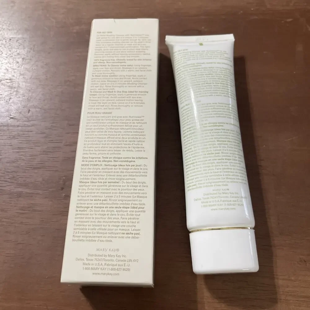 Mary Kay F3 Oil Relief Masking Cleanser w/ Nutrinewal 5oz Old Stock 2915 NOS